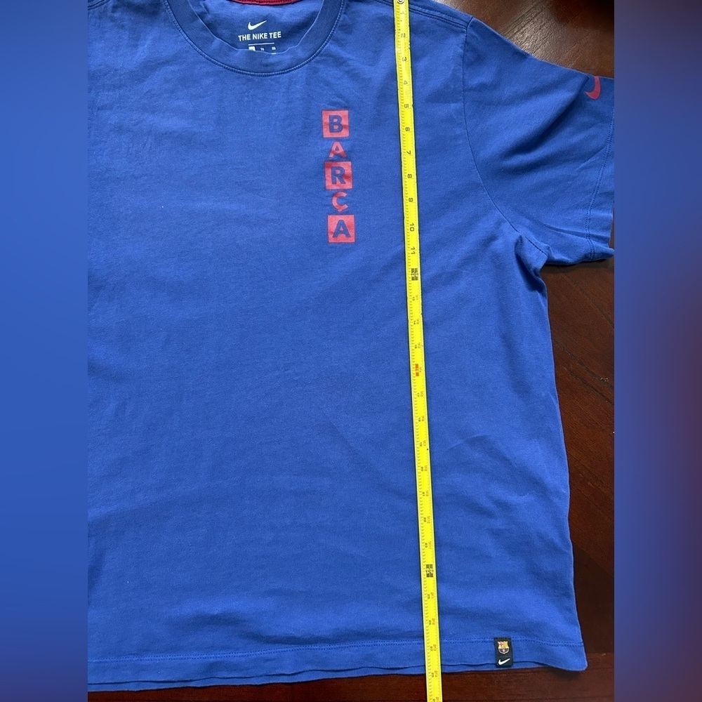 Barca Nike Blue T-Shirt size XL - Picture 10 of 11